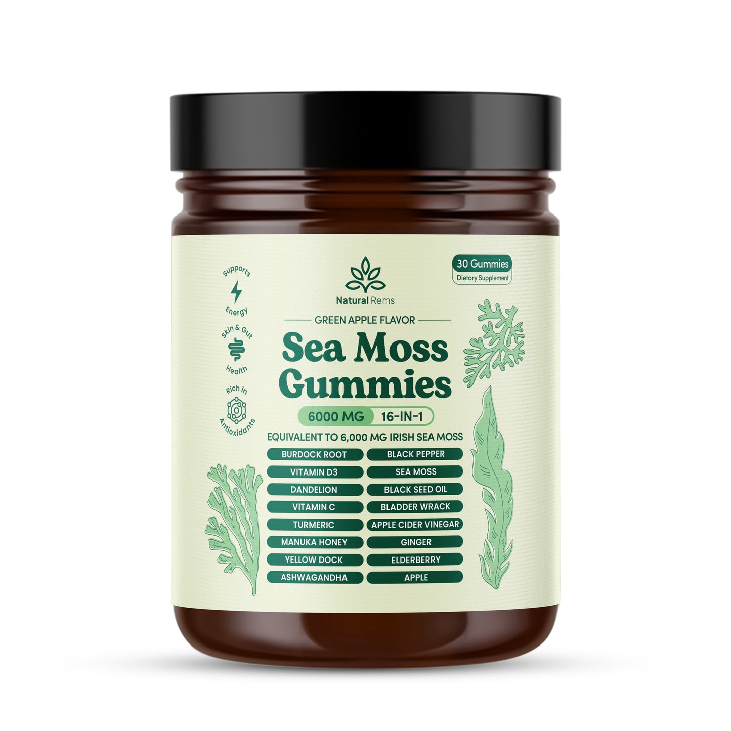 Sea Moss 16-In-1 Gummies (Subscribe & Save)
