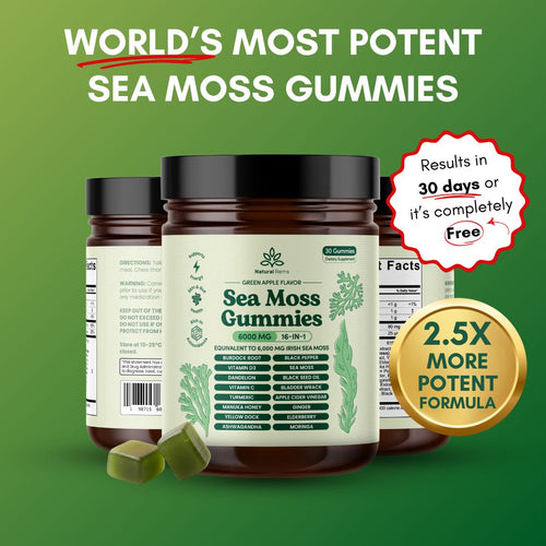 Sea Moss 16-In-1 Gummies (Subscribe & Save)